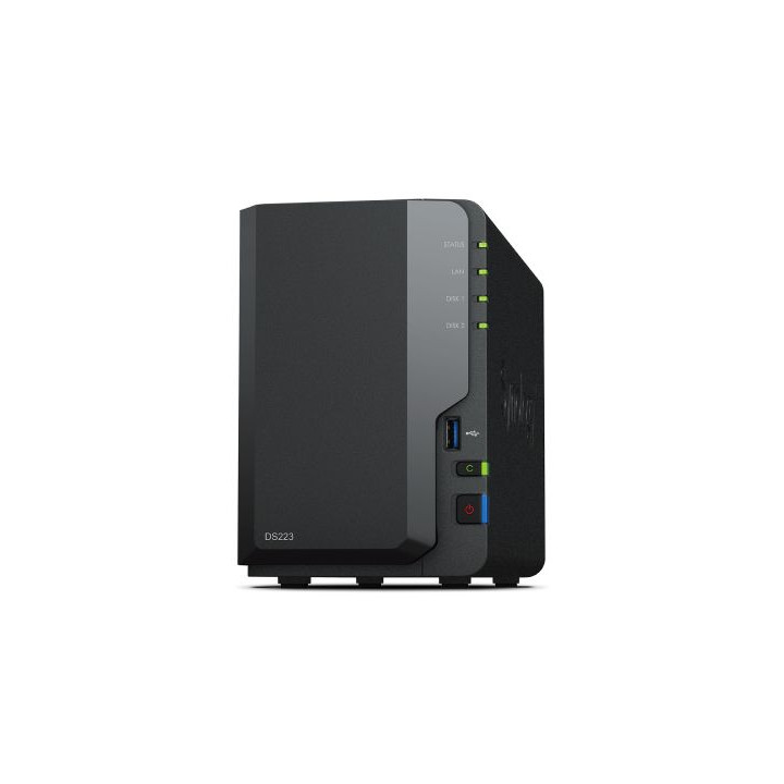 SYNOLOGY INC. DS 2-BAY VALUE RTD1619B QC 2GB DDR4